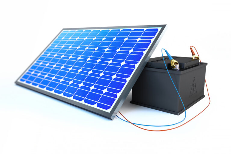 Battery storage options for solar power systems