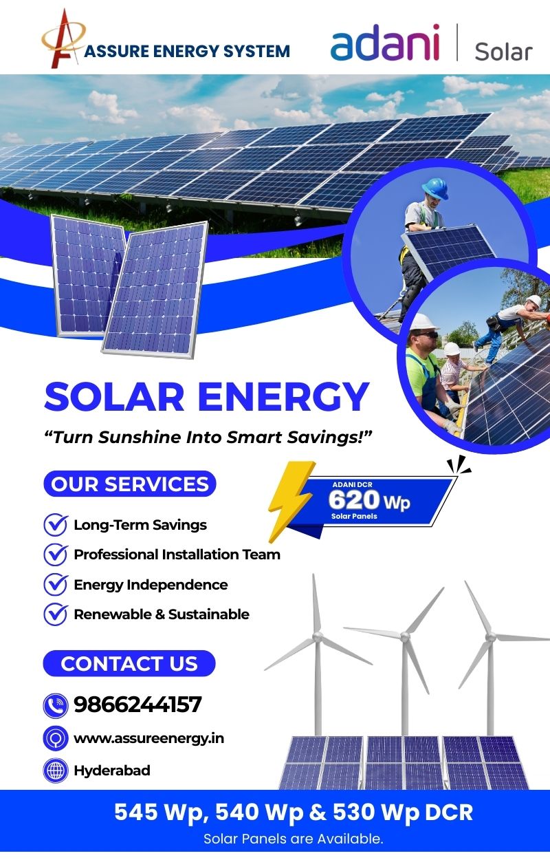 Adani NDCR panels Telangana