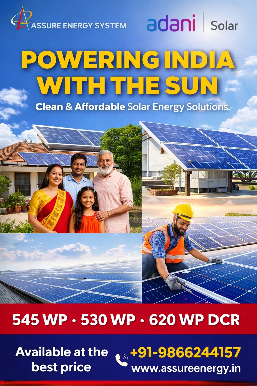 Adani Solar commercial solar systems AP