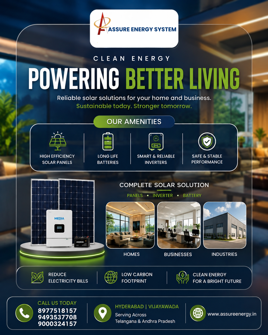 Solar Rooftop Panel for Home | Residential Solar Solutions | assureenergy