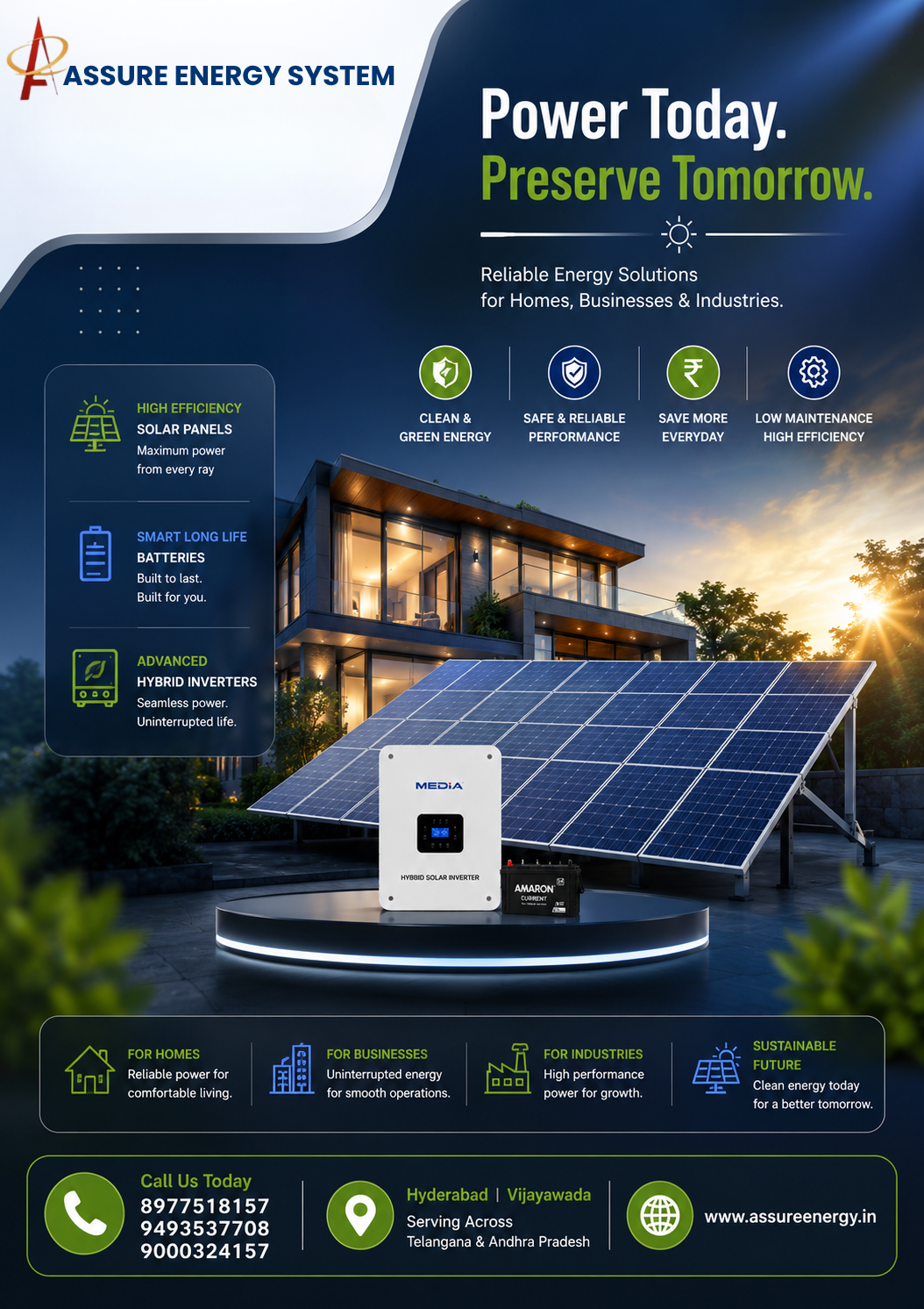 PM Surya Ghar Yojana in Andhra Pradesh and Telangana | Rooftop Solar Solutions | assureenergy