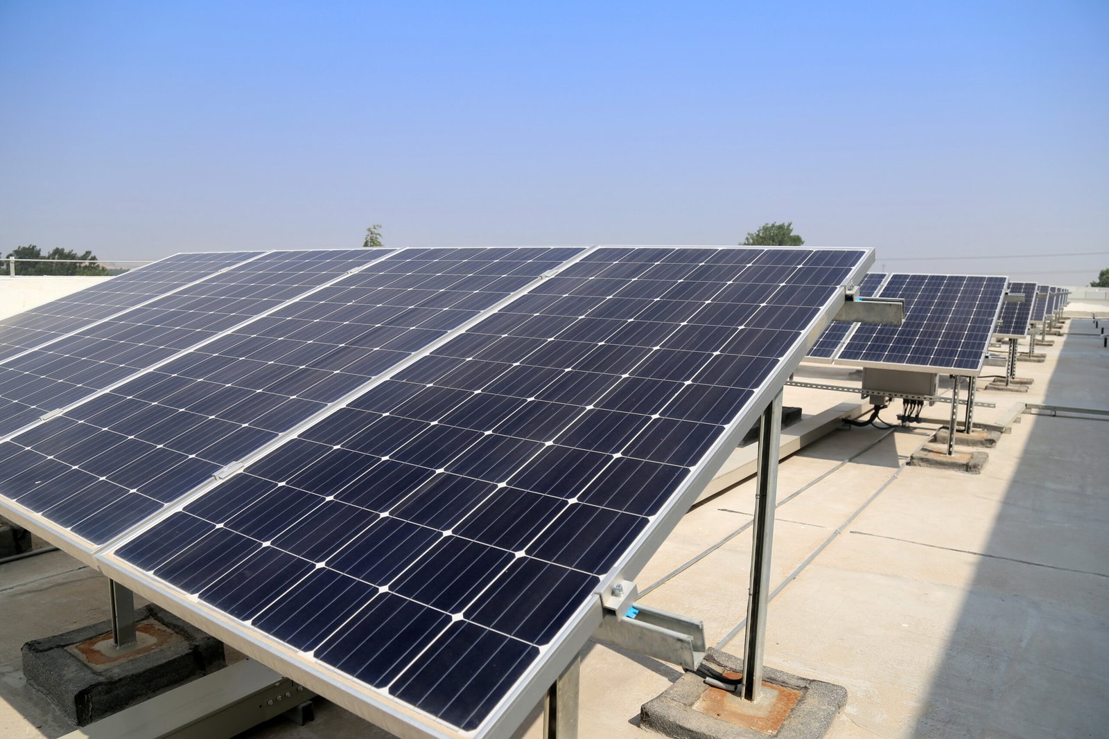 Rooftop solar installation using Adani Solar modules